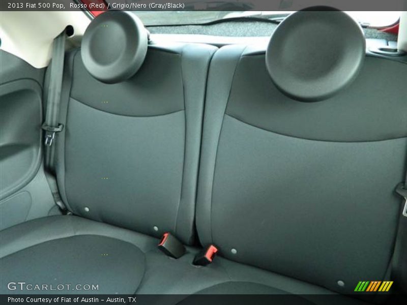 Rosso (Red) / Grigio/Nero (Gray/Black) 2013 Fiat 500 Pop