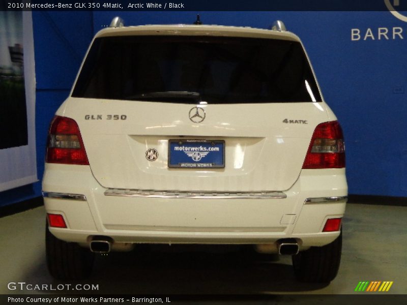 Arctic White / Black 2010 Mercedes-Benz GLK 350 4Matic
