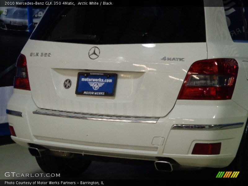 Arctic White / Black 2010 Mercedes-Benz GLK 350 4Matic