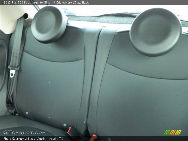 Argento (Silver) / Grigio/Nero (Gray/Black) 2013 Fiat 500 Pop
