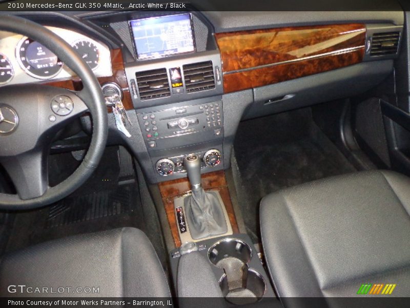 Arctic White / Black 2010 Mercedes-Benz GLK 350 4Matic