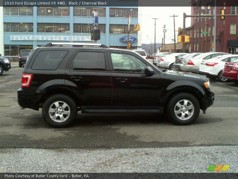 Black / Charcoal Black 2010 Ford Escape Limited V6 4WD