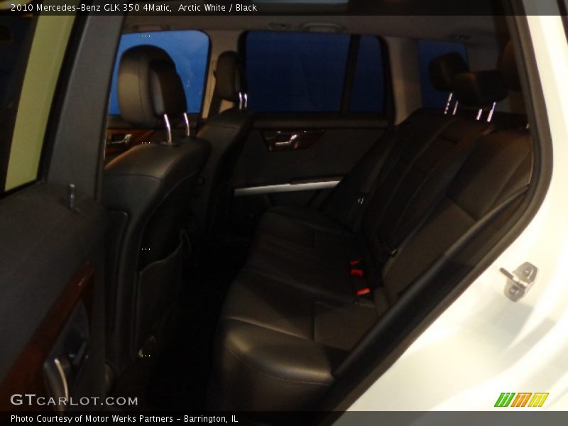 Arctic White / Black 2010 Mercedes-Benz GLK 350 4Matic