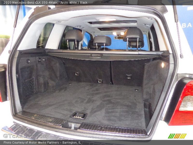 Arctic White / Black 2010 Mercedes-Benz GLK 350 4Matic