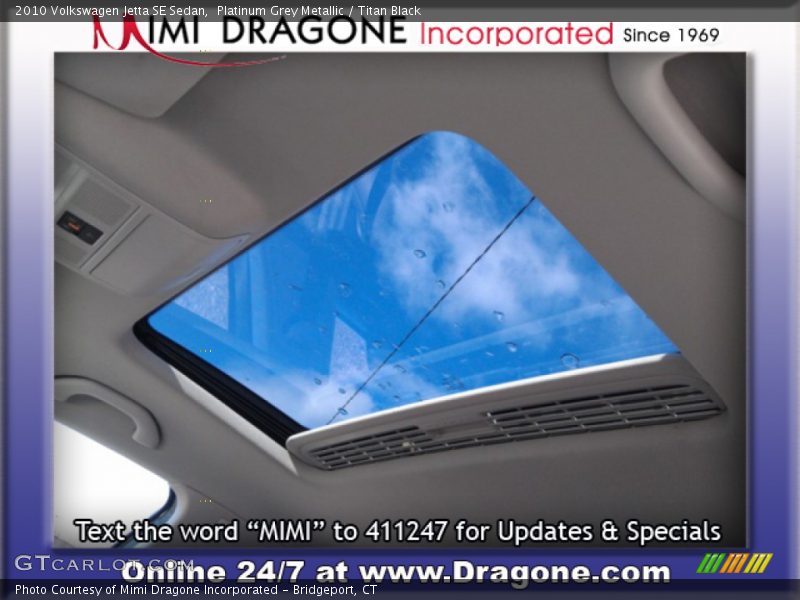 Platinum Grey Metallic / Titan Black 2010 Volkswagen Jetta SE Sedan