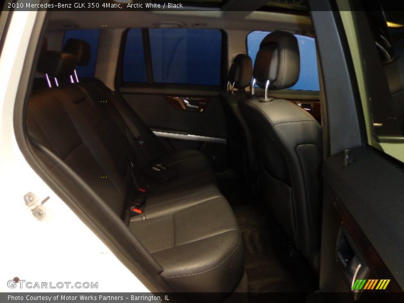 Arctic White / Black 2010 Mercedes-Benz GLK 350 4Matic