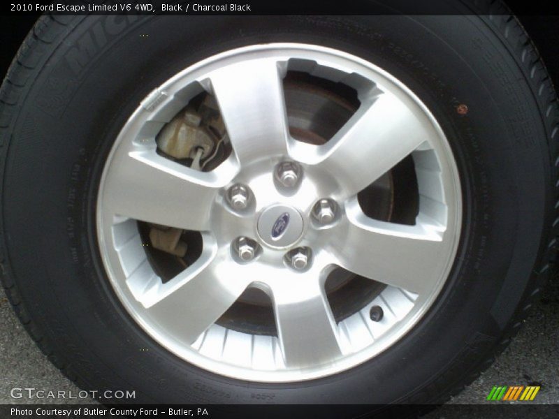 Black / Charcoal Black 2010 Ford Escape Limited V6 4WD
