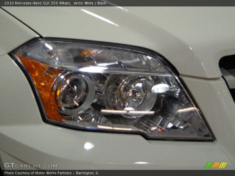 Arctic White / Black 2010 Mercedes-Benz GLK 350 4Matic