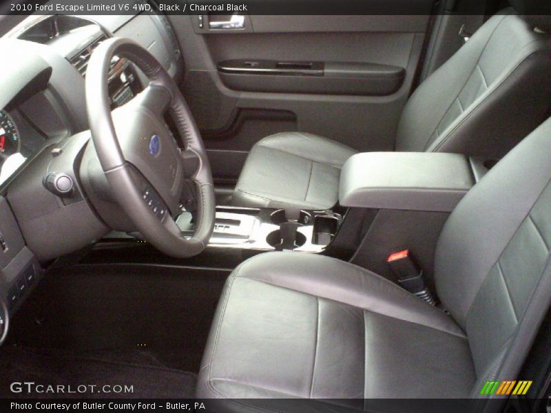 Black / Charcoal Black 2010 Ford Escape Limited V6 4WD