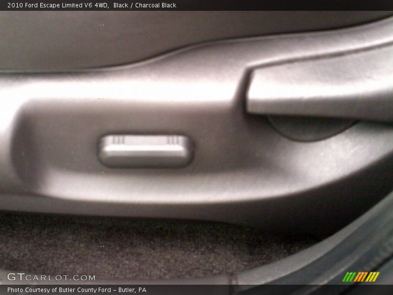 Black / Charcoal Black 2010 Ford Escape Limited V6 4WD