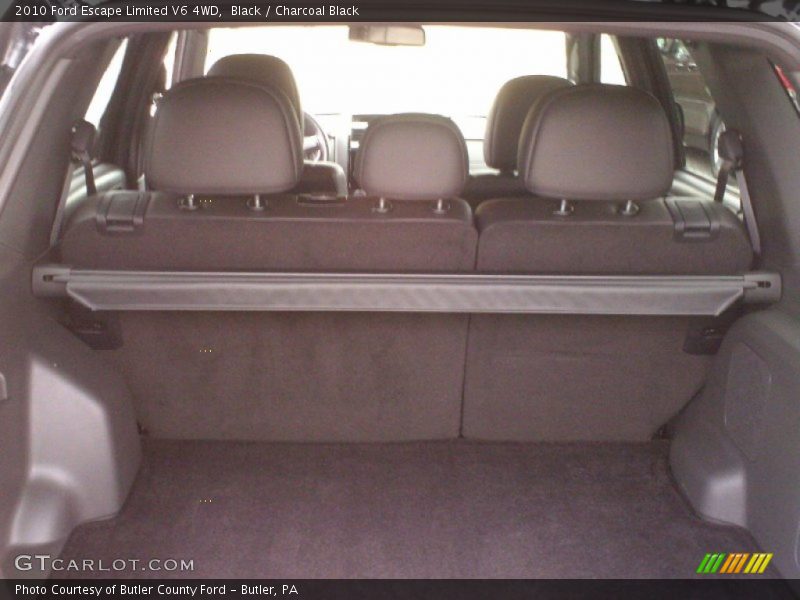 Black / Charcoal Black 2010 Ford Escape Limited V6 4WD