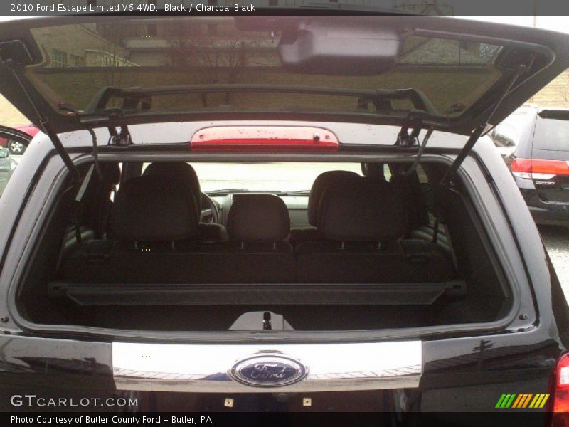 Black / Charcoal Black 2010 Ford Escape Limited V6 4WD