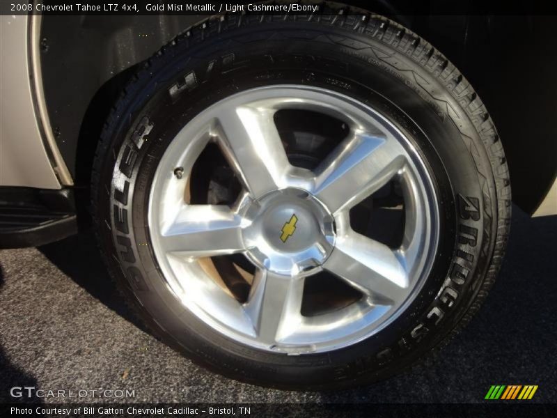 Gold Mist Metallic / Light Cashmere/Ebony 2008 Chevrolet Tahoe LTZ 4x4