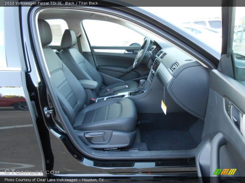 Black / Titan Black 2013 Volkswagen Passat TDI SE