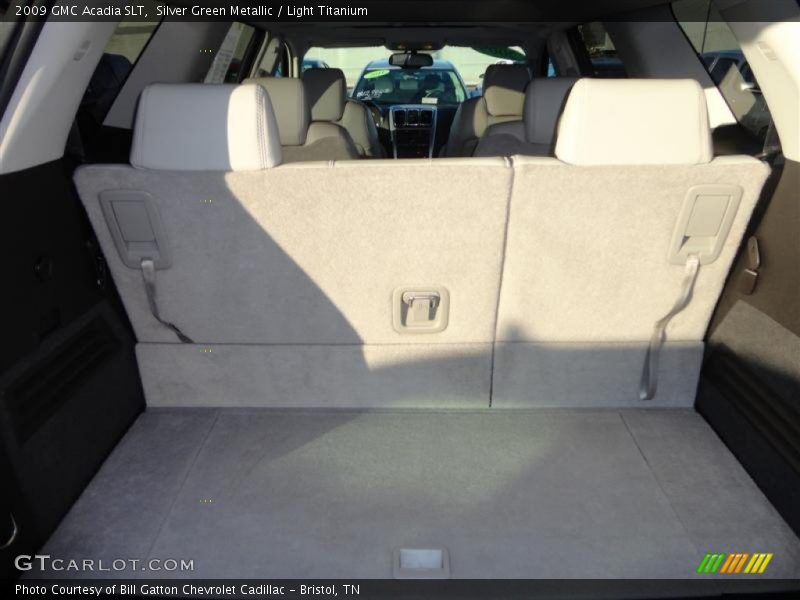 Silver Green Metallic / Light Titanium 2009 GMC Acadia SLT