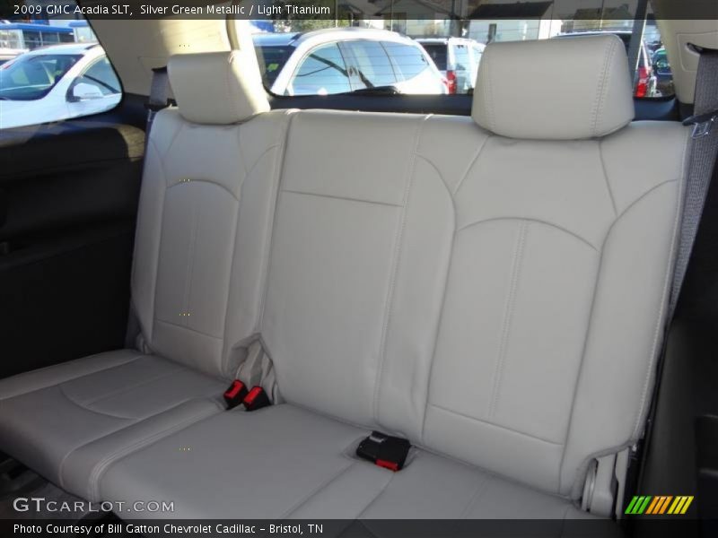 Silver Green Metallic / Light Titanium 2009 GMC Acadia SLT
