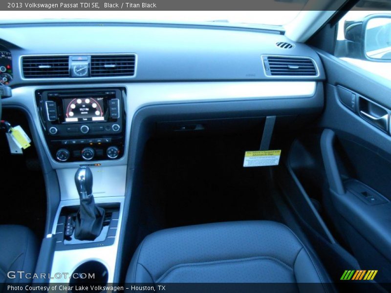 Black / Titan Black 2013 Volkswagen Passat TDI SE