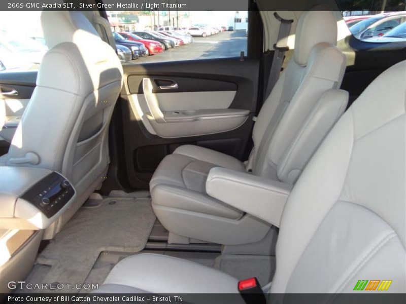 Silver Green Metallic / Light Titanium 2009 GMC Acadia SLT