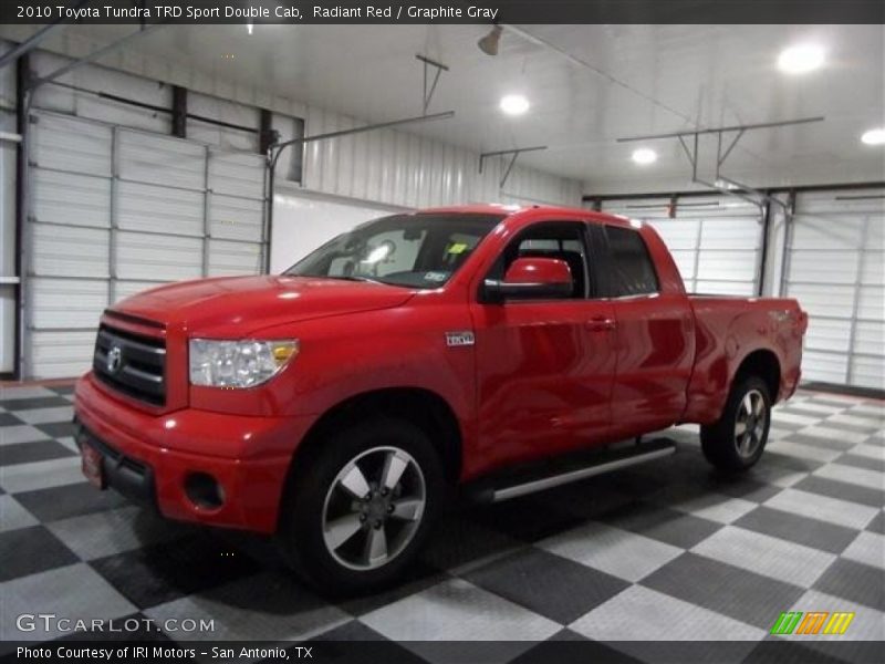 Radiant Red / Graphite Gray 2010 Toyota Tundra TRD Sport Double Cab