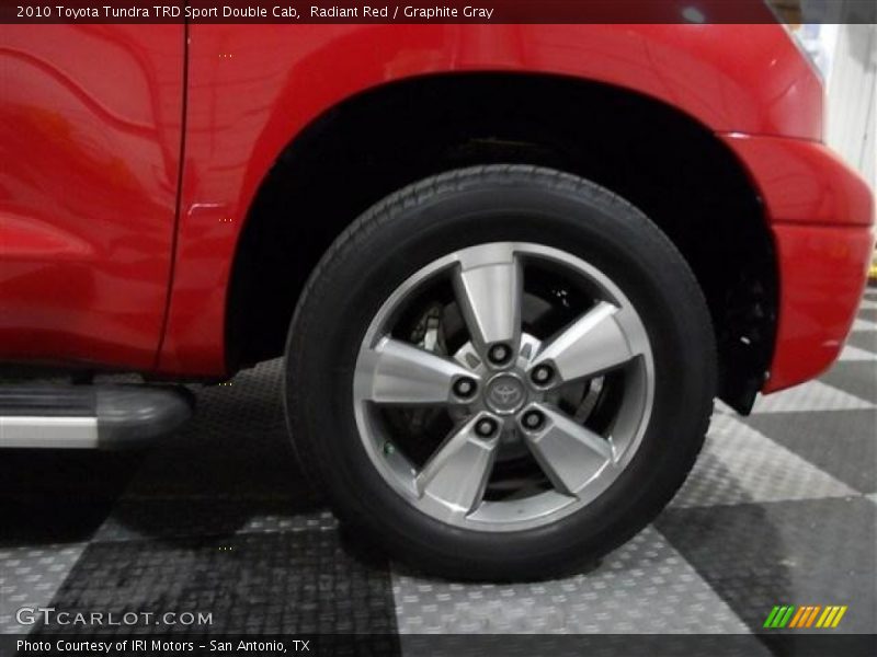 Radiant Red / Graphite Gray 2010 Toyota Tundra TRD Sport Double Cab