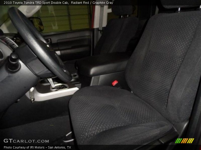 Radiant Red / Graphite Gray 2010 Toyota Tundra TRD Sport Double Cab