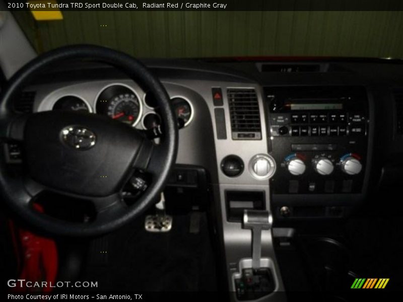 Radiant Red / Graphite Gray 2010 Toyota Tundra TRD Sport Double Cab