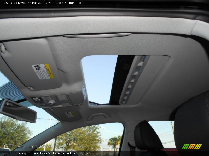 Black / Titan Black 2013 Volkswagen Passat TDI SE