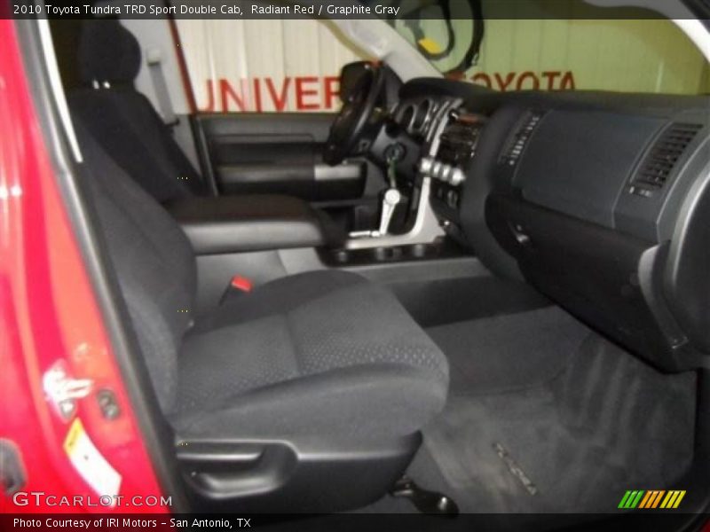 Radiant Red / Graphite Gray 2010 Toyota Tundra TRD Sport Double Cab