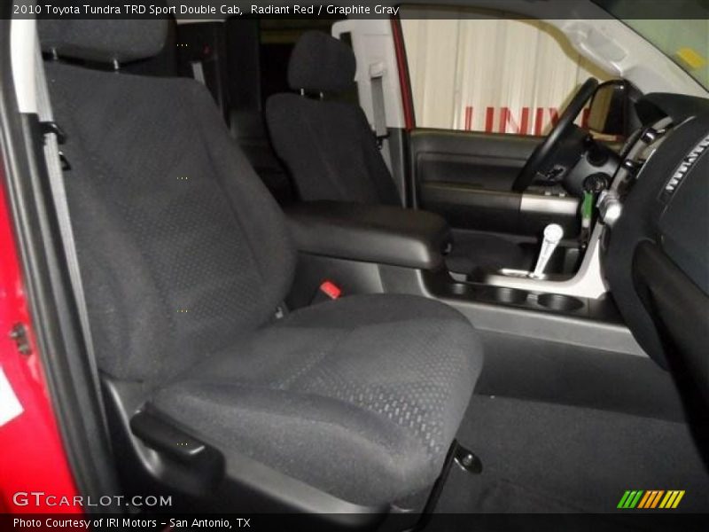Radiant Red / Graphite Gray 2010 Toyota Tundra TRD Sport Double Cab