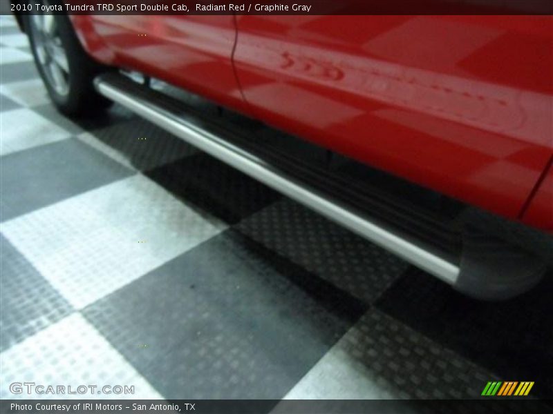 Radiant Red / Graphite Gray 2010 Toyota Tundra TRD Sport Double Cab