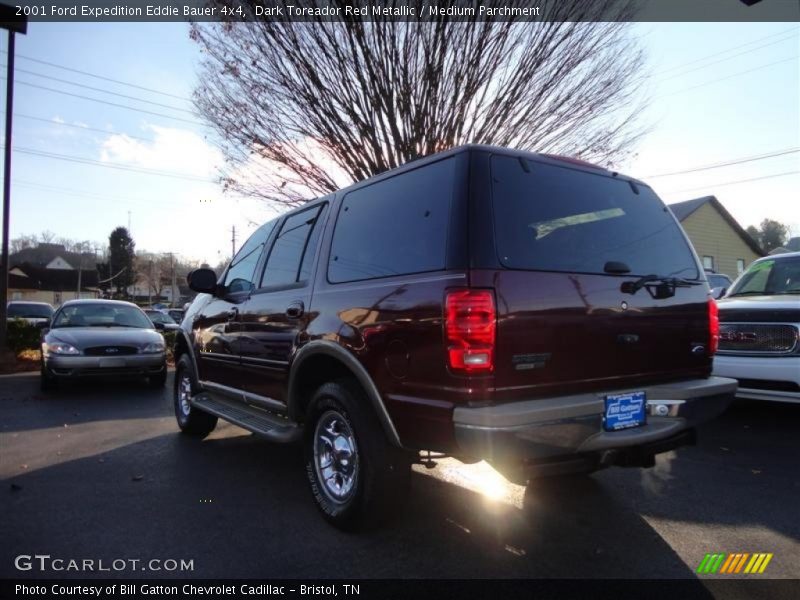 Dark Toreador Red Metallic / Medium Parchment 2001 Ford Expedition Eddie Bauer 4x4