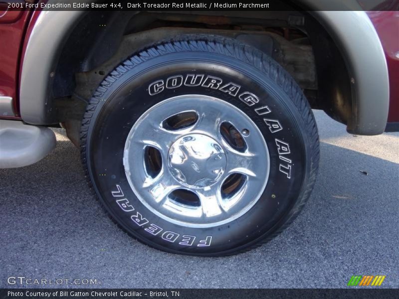 Dark Toreador Red Metallic / Medium Parchment 2001 Ford Expedition Eddie Bauer 4x4