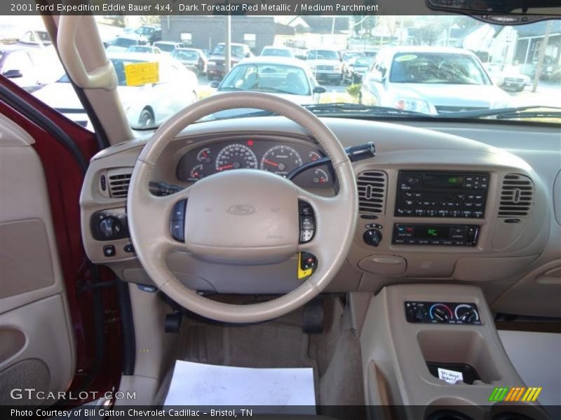 Dark Toreador Red Metallic / Medium Parchment 2001 Ford Expedition Eddie Bauer 4x4