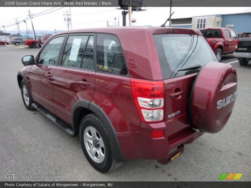 Moab Red Metallic / Black 2008 Suzuki Grand Vitara 4x4