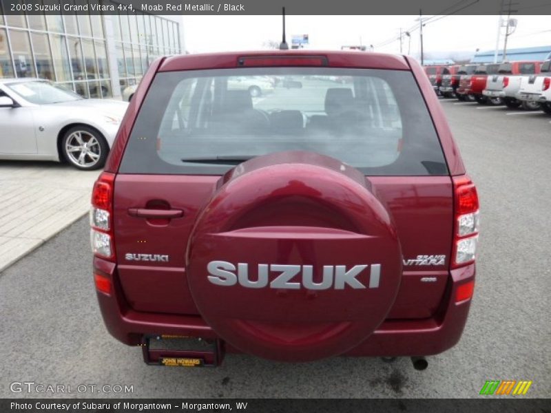 Moab Red Metallic / Black 2008 Suzuki Grand Vitara 4x4