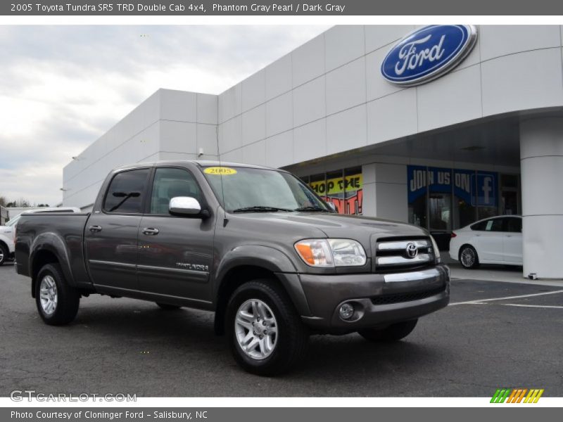 Phantom Gray Pearl / Dark Gray 2005 Toyota Tundra SR5 TRD Double Cab 4x4