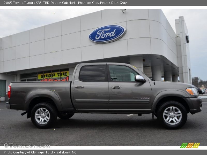 Phantom Gray Pearl / Dark Gray 2005 Toyota Tundra SR5 TRD Double Cab 4x4