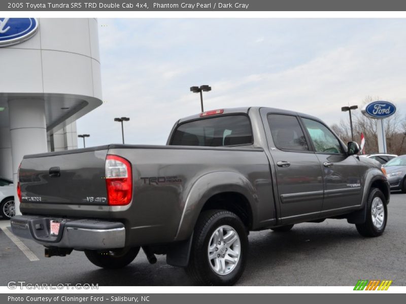 Phantom Gray Pearl / Dark Gray 2005 Toyota Tundra SR5 TRD Double Cab 4x4
