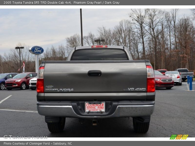 Phantom Gray Pearl / Dark Gray 2005 Toyota Tundra SR5 TRD Double Cab 4x4