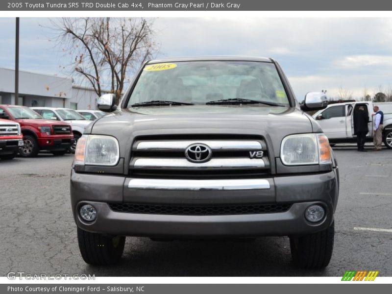 Phantom Gray Pearl / Dark Gray 2005 Toyota Tundra SR5 TRD Double Cab 4x4