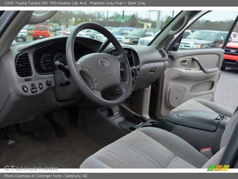 Phantom Gray Pearl / Dark Gray 2005 Toyota Tundra SR5 TRD Double Cab 4x4