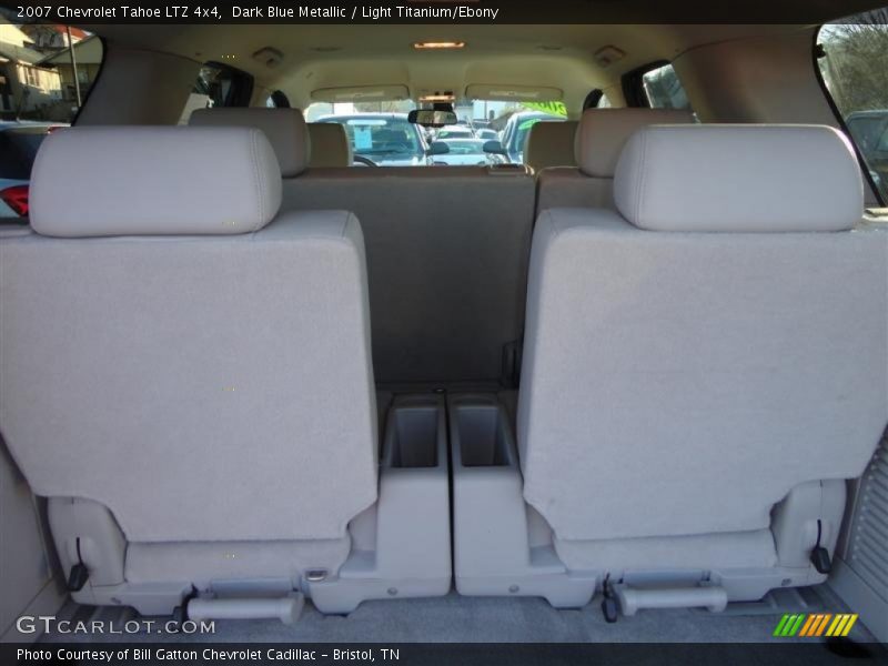 Dark Blue Metallic / Light Titanium/Ebony 2007 Chevrolet Tahoe LTZ 4x4