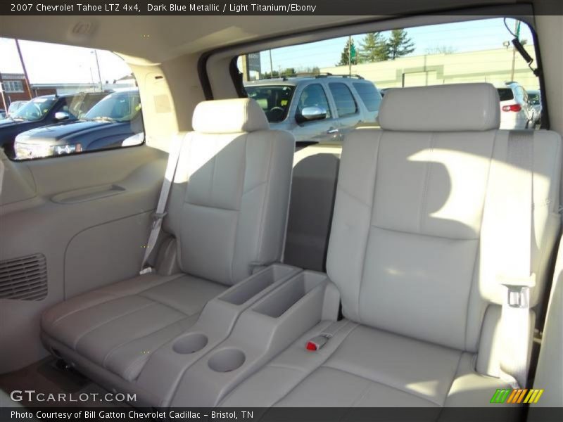 Dark Blue Metallic / Light Titanium/Ebony 2007 Chevrolet Tahoe LTZ 4x4