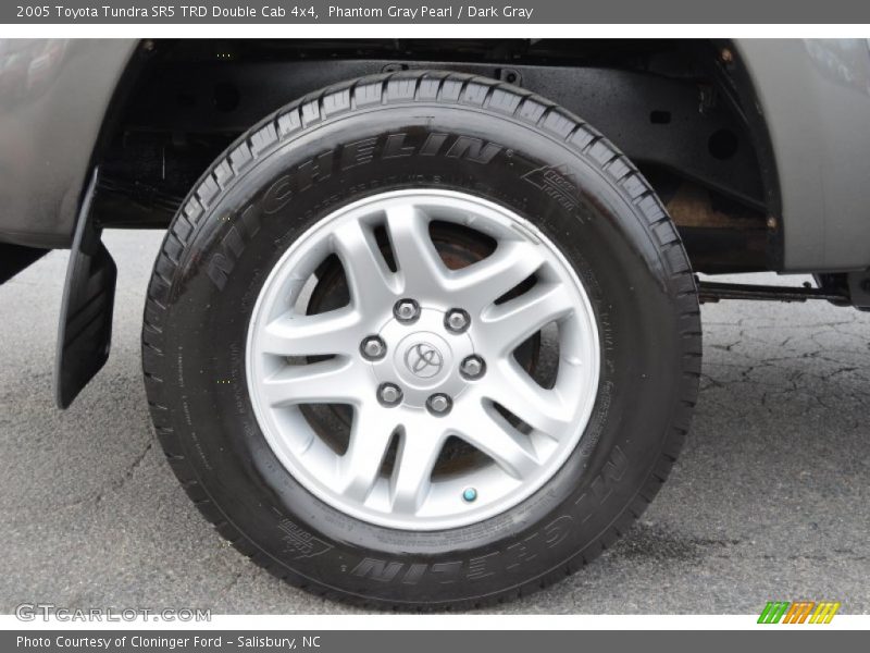Phantom Gray Pearl / Dark Gray 2005 Toyota Tundra SR5 TRD Double Cab 4x4