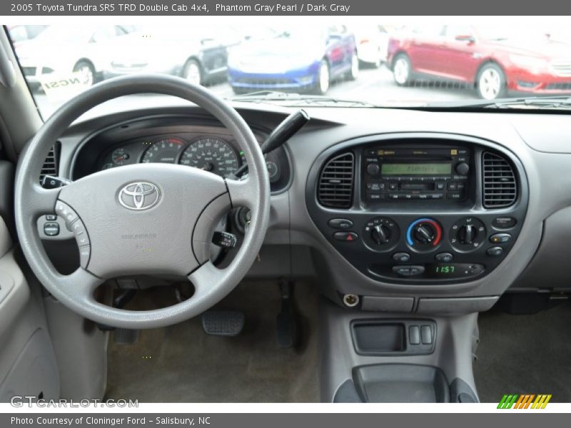 Phantom Gray Pearl / Dark Gray 2005 Toyota Tundra SR5 TRD Double Cab 4x4