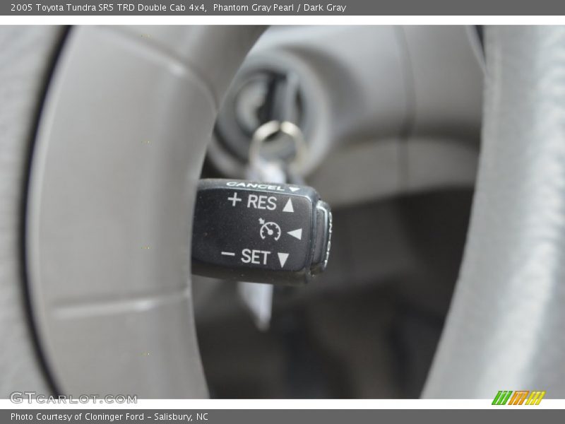 Phantom Gray Pearl / Dark Gray 2005 Toyota Tundra SR5 TRD Double Cab 4x4