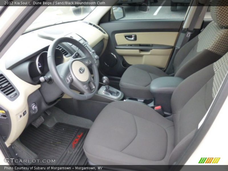 Front Seat of 2012 Soul !
