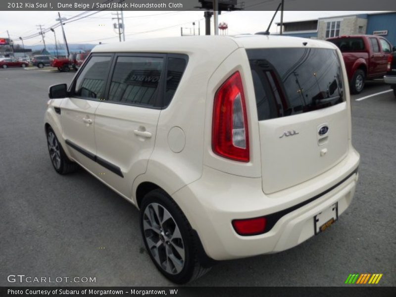 Dune Beige / Sand/Black Houndstooth Cloth 2012 Kia Soul !