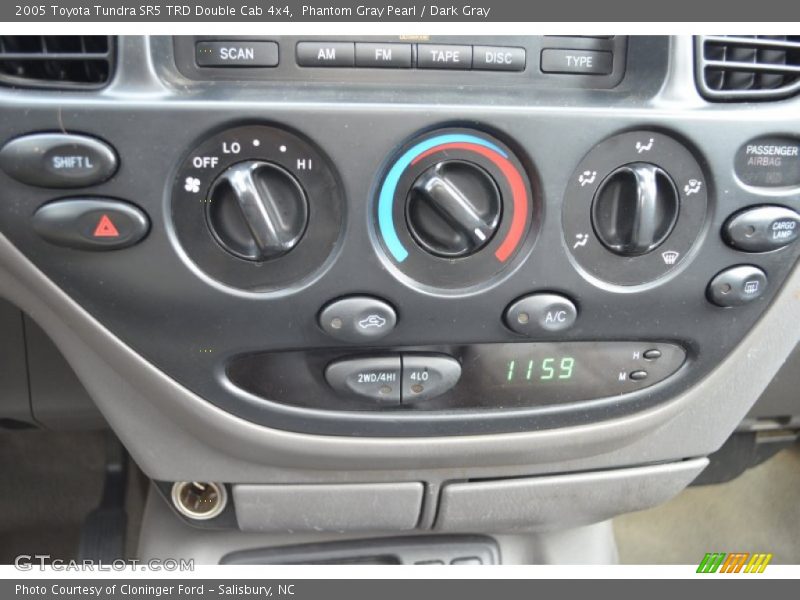 Phantom Gray Pearl / Dark Gray 2005 Toyota Tundra SR5 TRD Double Cab 4x4