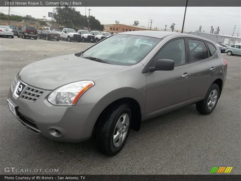 Gotham Gray / Black 2010 Nissan Rogue S